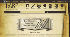 Desktop Screenshot of larpdistribution.com